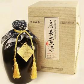 田谷幽香洑汁黄酒1.5L大坛白色木盒装