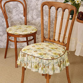 碎花雏菊椅垫家用四季加厚防滑餐椅垫