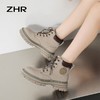 ZHR-2023新款英伦风马丁靴女厚底短靴户外通勤大黄靴 商品缩略图1