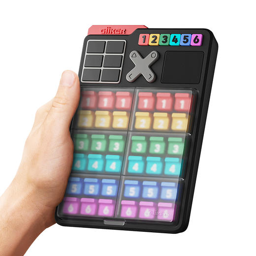 【快乐解“码” 巅峰脑力对决】GiiKER/计客智能数独 电子益智 儿童玩具小学生六宫格数字游戏 商品图8