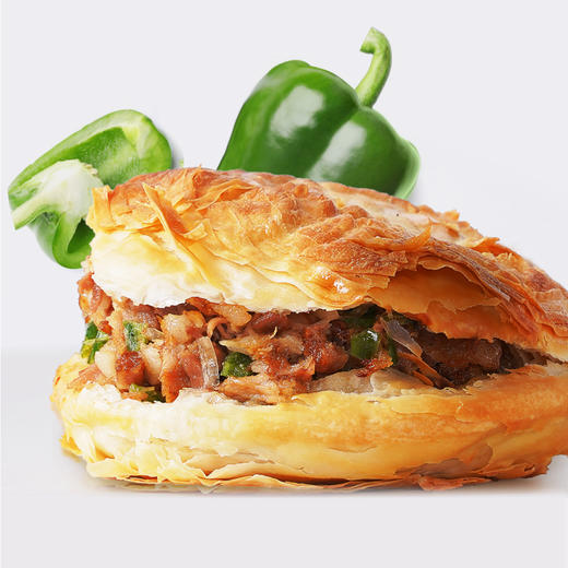 【限时折扣】大董酥皮肉夹馍110g*4 早餐必备 十分钟上桌 商品图4