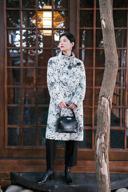 花花团秋冬皮靴篙端定制——意大利🇮🇹进口小羊皮 里外筌羊皮JI致柔软弹力包容脚背脚型 鞋楦秀气显瘦 6cm粗跟中高跟短靴 秋冬优雅女士BI备款短皮靴！ 商品图14