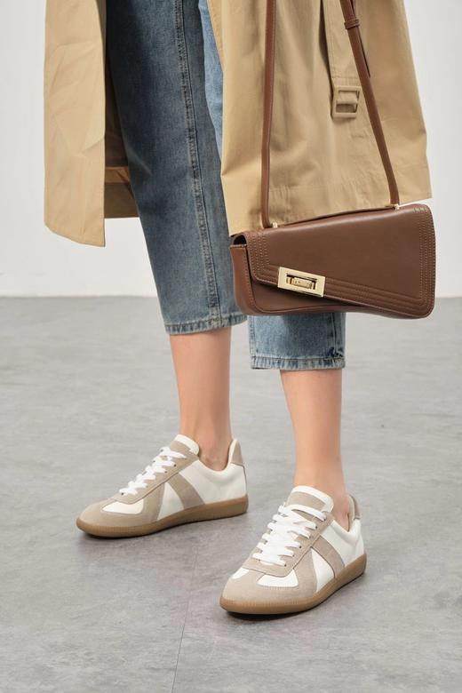 【Julia Heuer】 经典复古德训鞋”！火了50年的经典款，头层牛皮鞋面，羊皮鞋内里/鞋垫✅牛筋大底，经典款式，手工制作✅国外明星都在穿，欧阳娜娜同款️✅款式秀气 商品图3