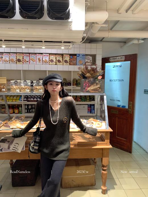 Read Nameless /超细马海毛学院风毛衣+浣熊绒羊毛裤 商品图0