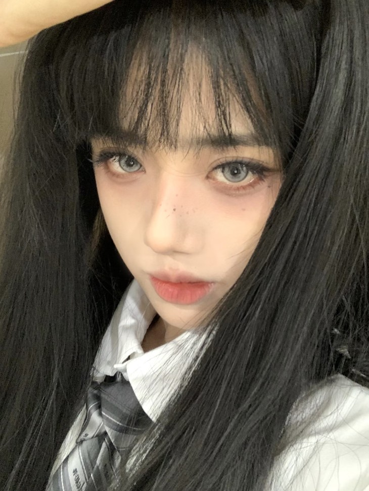HANAWINK 年抛隐形眼镜 卡莫利月光 14.5mm 1副/2片 左右度数可不同-VVCON美瞳商城15