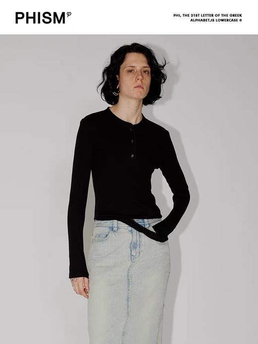 不对称下摆打底 商品图0