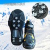 户外硅胶冰爪防滑鞋套冰鞋不锈钢雪爪简易鞋钉登山徒步防摔鞋旅游 商品缩略图3