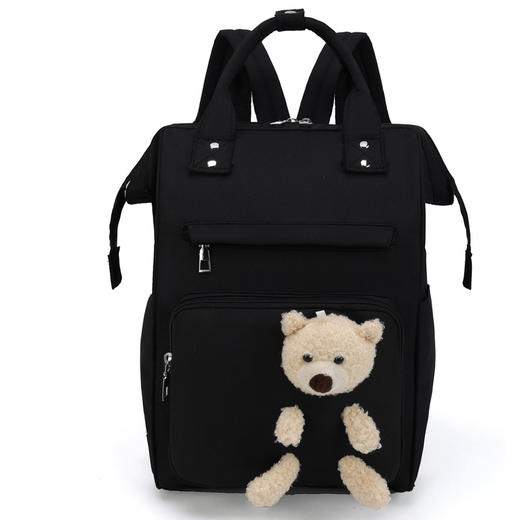 【多功能妈咪包！一包搞定】妈咪包百搭双肩包大容量，母婴外出便捷背包收纳包宝妈旅行，轻便易携带 可背可提，实用高颜值 满足多日出行所需-QQ 商品图10