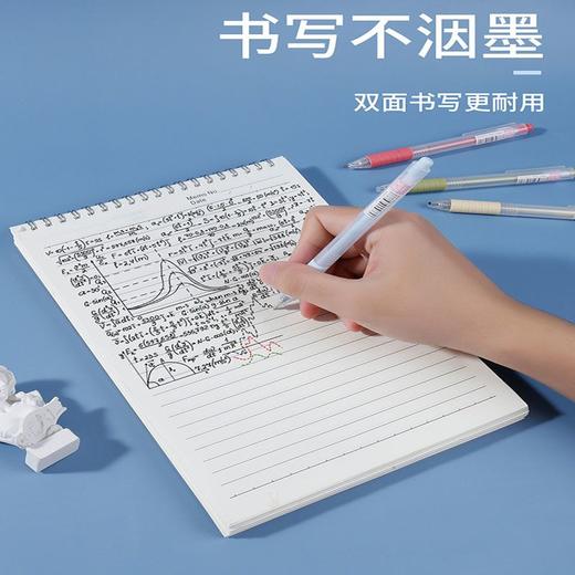 上翻线圈本B5加厚笔记本子简约大学生A5考研横线记事本方格本批发 商品图5