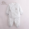【秋冬保暖棉衣套装】卓儿宝宝薄棉保暖服纯棉家居服婴儿衣服适合0-6个月 商品缩略图1