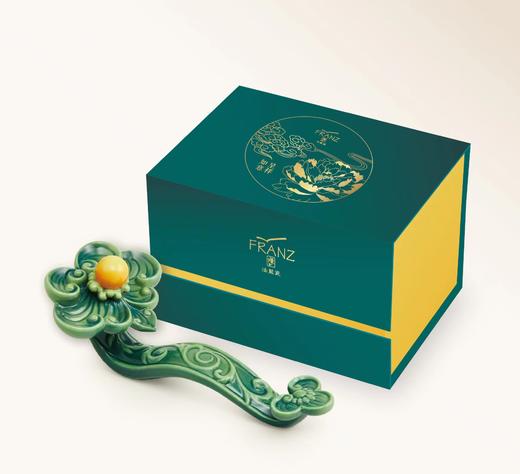 【6F】法蓝瓷 旭日祥运 如意摆饰 商品图0