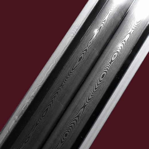 守护神剑 沈州作品 手工传统收藏宝剑 龙泉沈广隆宝剑 未开刃 商品图3