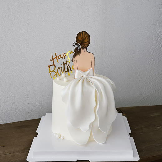 背影-奶油水果蛋糕（提早5小时预定） 商品图0