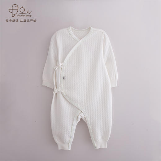 【秋冬三层保暖连体衣】卓儿宝宝空气层保暖家居服婴儿衣服外穿 适合0-6个月 商品图3