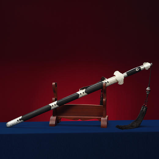 如霜剑 沈州作品 龙泉沈广隆宝剑传统宝剑  手工剑传统剑  sgl-2020 未开刃 商品图4