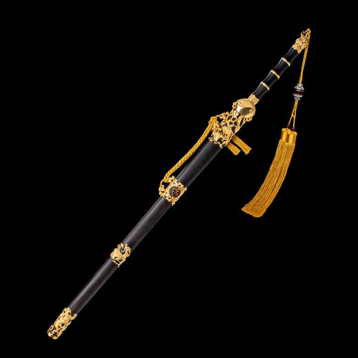 玄武剑 沈州作品 龙泉沈广隆宝剑 沈广隆剑铺 手工传统剑收藏宝剑 sgl-2010未开刃 商品图2