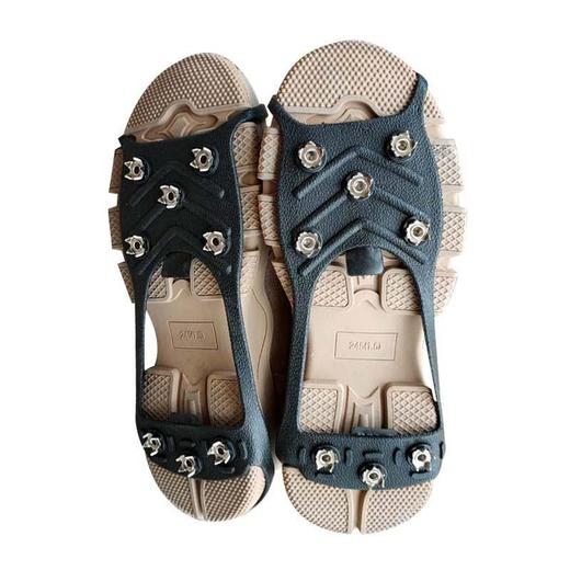 户外冬季防滑冰爪8齿不锈钢冰雪路防滑鞋套鞋钉男女老人防摔脚套 商品图2