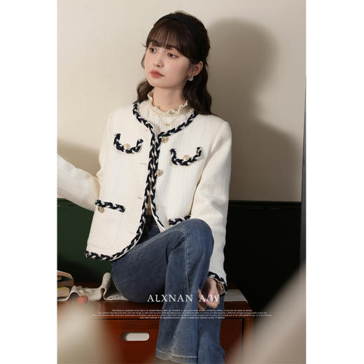 鹿向南 《云朵慕斯》小香风短外套 商品图2