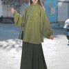 裁缝学苑AS128弓袋袖明制立领汉服外套纸样女装中式上衣样板裁剪 商品缩略图5