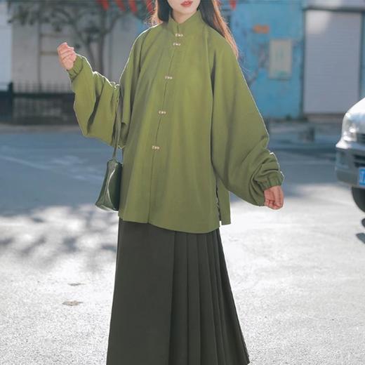 裁缝学苑AS128弓袋袖明制立领汉服外套纸样女装中式上衣样板裁剪 商品图5