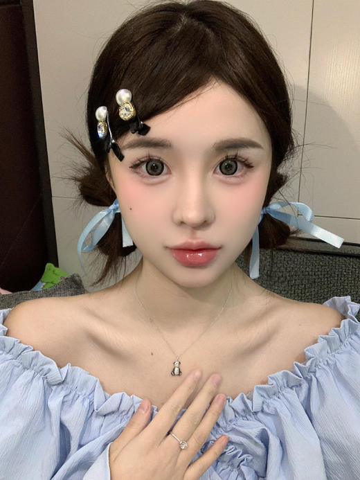 平价大直径丨奶灰熊·Pfgirlcon丨14.5mm（年抛/2片装） 商品图1