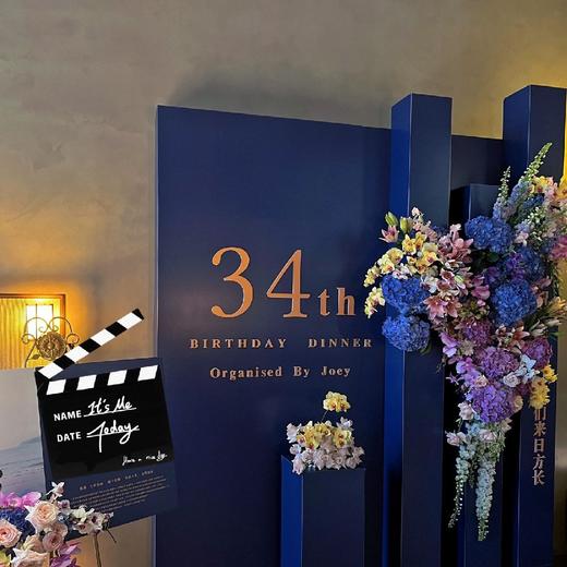韶光-深蓝色生日布置 商品图3