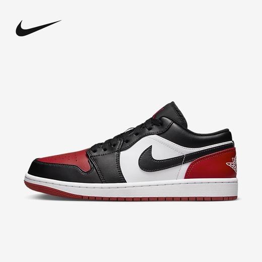 Nike/耐克Jordan AJ1黑红脚趾男子低帮板鞋缓震运动篮球鞋553558-161 商品图0