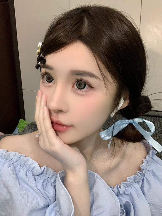 平价大直径丨奶灰熊·Pfgirlcon丨14.5mm（年抛/2片装） 商品图2