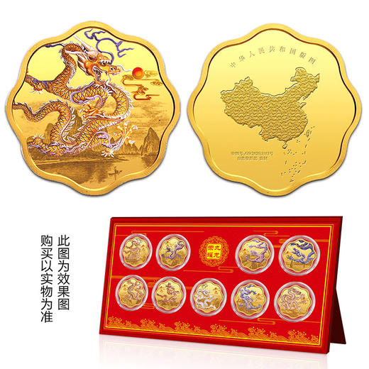 中国版图九龙纪念章，一套9枚！ 商品图3