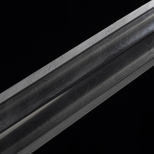 君子剑 中国工艺美术大师沈新培 作品 龙泉沈广隆宝剑 手工传统剑收藏宝剑sgl-1006未开刃 商品图3