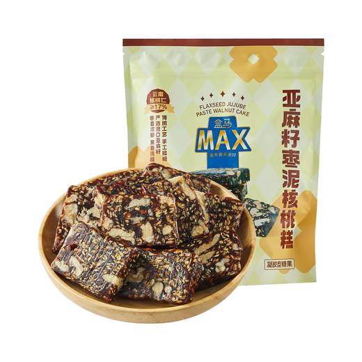 盒马 MAX 亚麻籽枣泥核桃糕 550g 商品图0