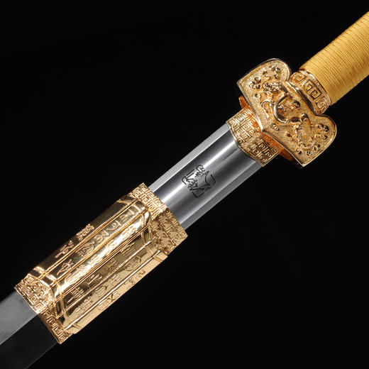 军魂剑中国工艺美术大师沈新培 作品  龙泉沈广隆宝剑 沈广隆剑铺 手工传统剑收藏宝剑 sgl-1008未开刃 商品图1