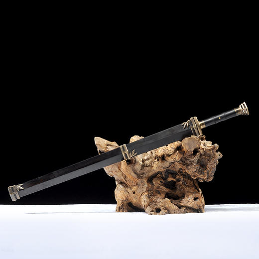 君子剑 中国工艺美术大师沈新培 作品 龙泉沈广隆宝剑 手工传统剑收藏宝剑sgl-1006未开刃 商品图4