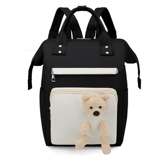 【多功能妈咪包！一包搞定】妈咪包百搭双肩包大容量，母婴外出便捷背包收纳包宝妈旅行，轻便易携带 可背可提，实用高颜值 满足多日出行所需-QQ 商品图8