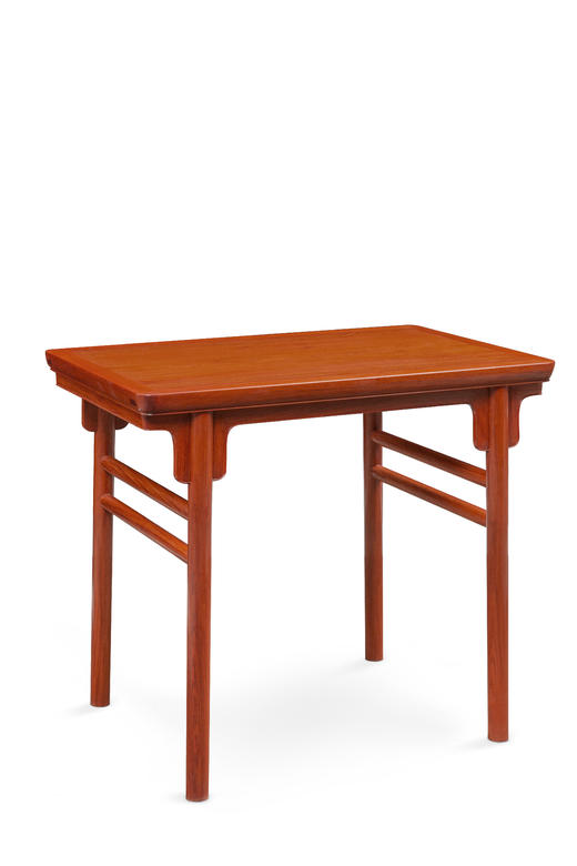 红桥红  家具严选  缅甸花梨（大果紫檀）【88 拍卖款刀牙 平头案】 商品图0