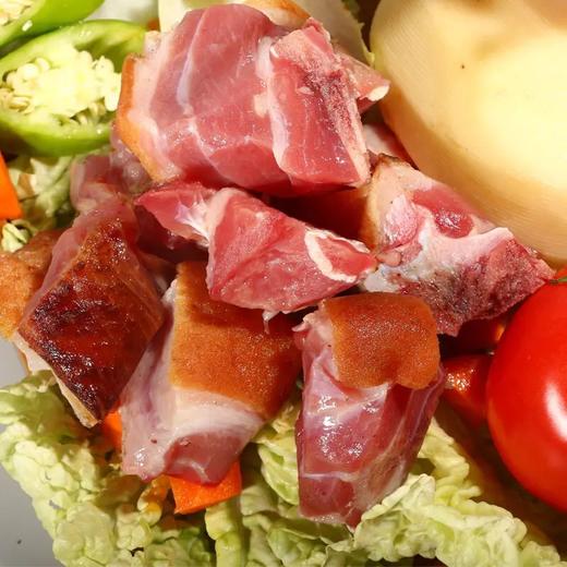 【全国包邮，部分地区除外】竹溪腊肉亲家母牌  腊猪蹄 1000g/袋 商品图1