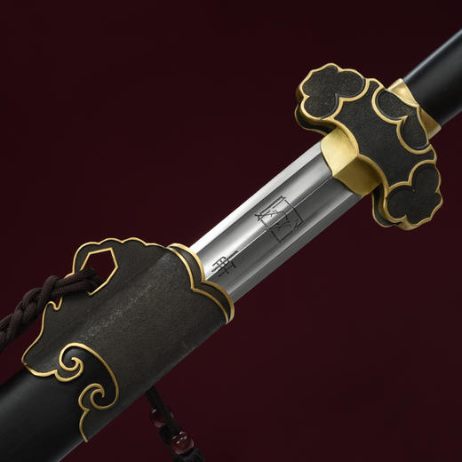 乾坤剑 沈州作品 沈广隆剑铺 龙泉沈广隆宝剑 手工传统收藏剑 未开刃 sgl-2006 商品图1