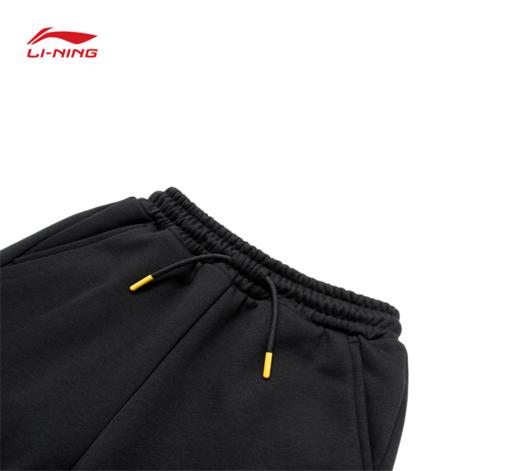 【130/140/160断码】李宁男大童运动生活系列束脚加绒保暖宽松卫裤YKLT277【库存有限，如无货将做退款，介意慎拍】 商品图2