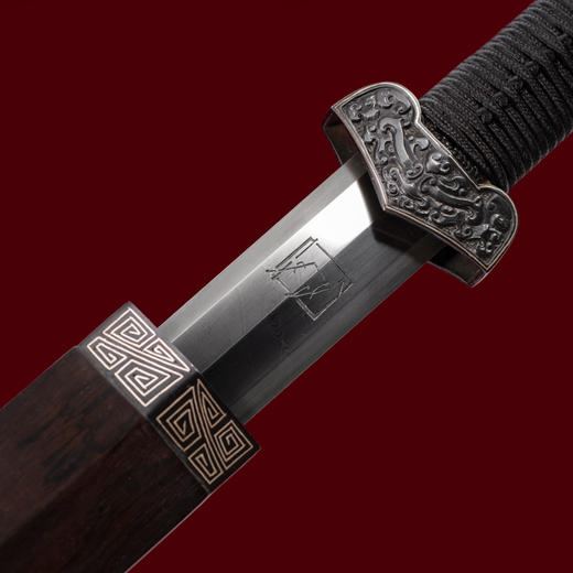 汉武剑 沈州作品 汉剑 收藏传统宝剑 龙泉沈广隆宝剑 未开刃 商品图1