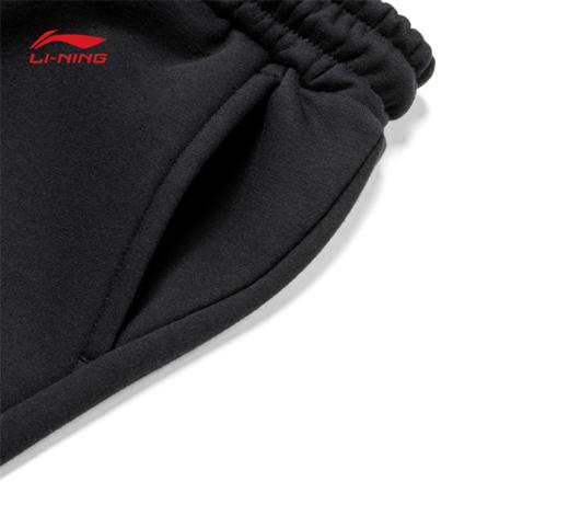 【130/140/160断码】李宁男大童运动生活系列束脚加绒保暖宽松卫裤YKLT277【库存有限，如无货将做退款，介意慎拍】 商品图4