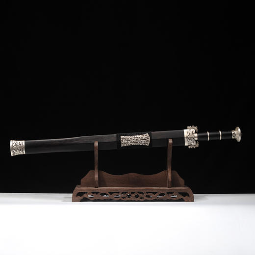 无双汉剑 沈州作品 手工传统沈广隆 收藏镇宅宝剑 未开刃sgl-6053 商品图4