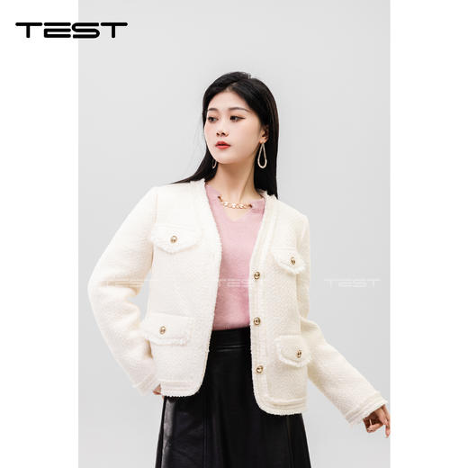 冬上新小香风优雅温暖羽绒服2234106 商品图1