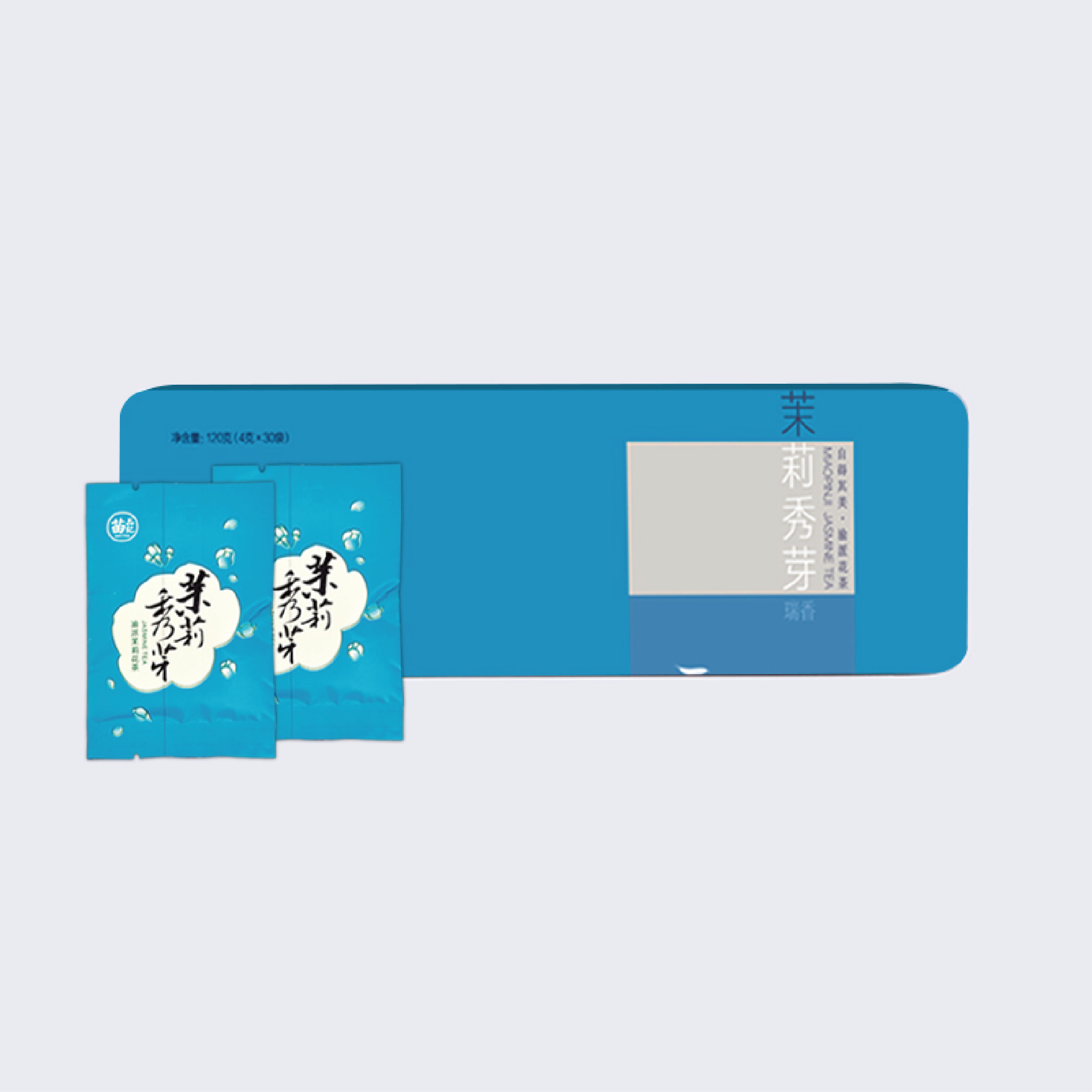 120克苗品记八宝盒茉莉秀芽(瑞香)