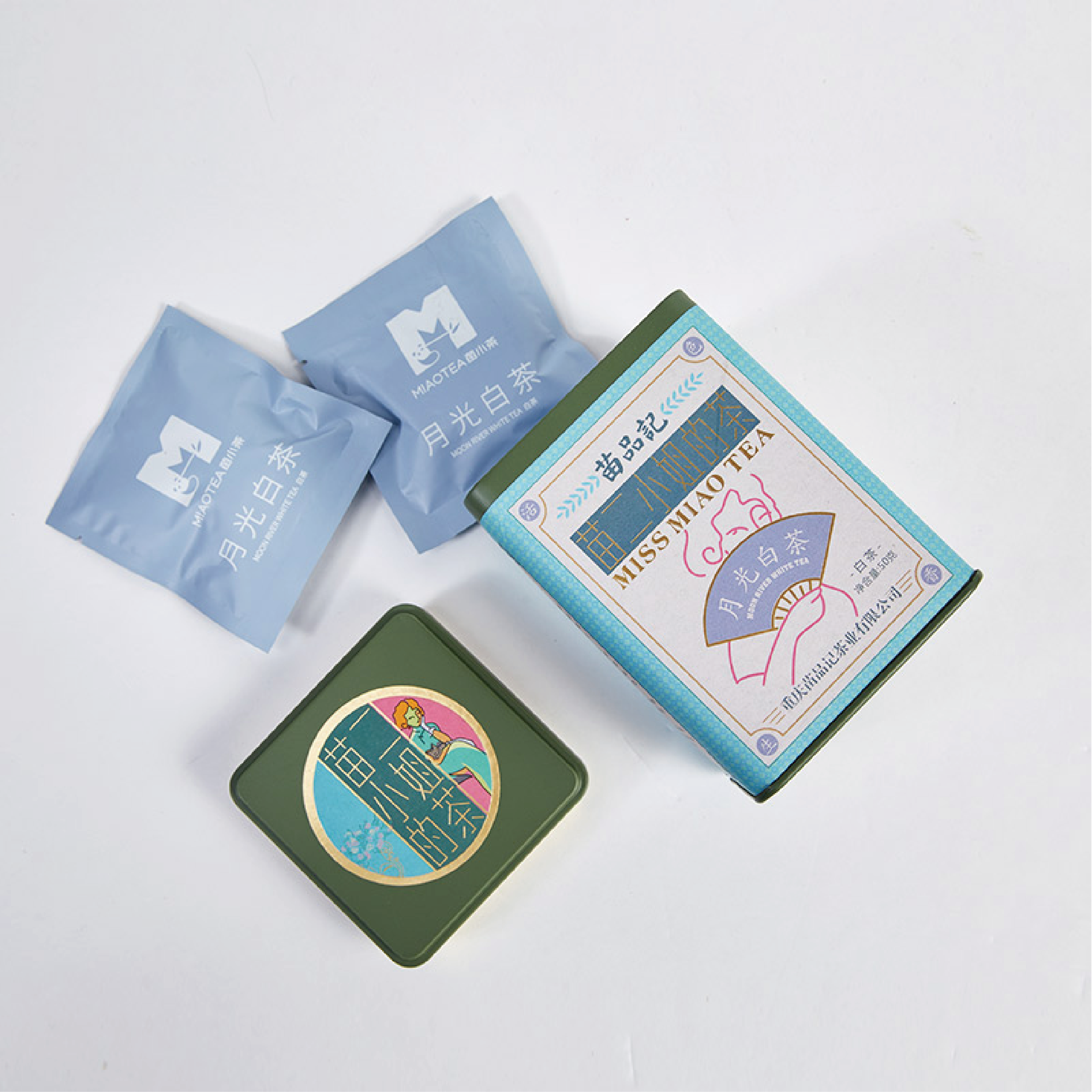 50G苗小茶月光白茶