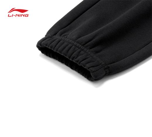 【130/140/160断码】李宁男大童运动生活系列束脚加绒保暖宽松卫裤YKLT277【库存有限，如无货将做退款，介意慎拍】 商品图5