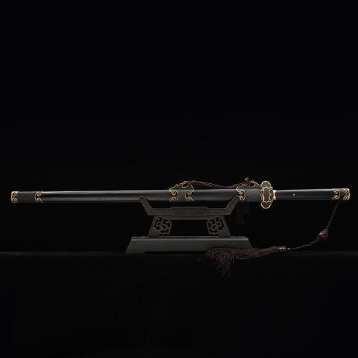 乾坤剑 中国工艺美术大师沈新培作品 沈广隆宝剑龙泉沈广隆宝剑 sgl-1007 未开刃 商品图4