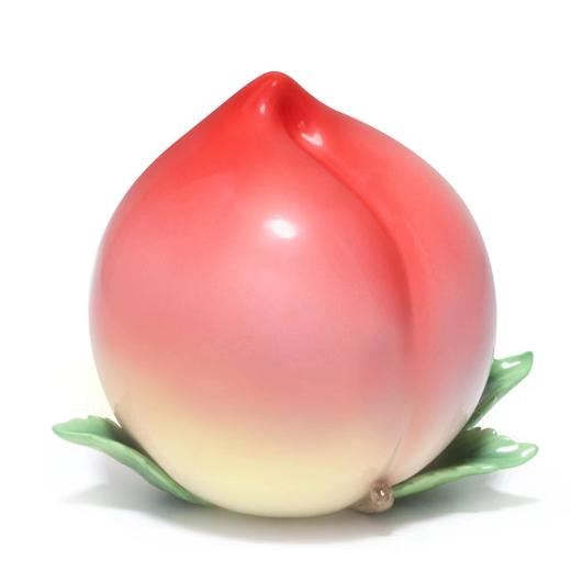 【6F】法蓝瓷 喜乐陶陶 桃子摆饰 商品图0