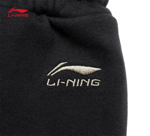 【130/140/160断码】李宁男大童运动生活系列束脚加绒保暖宽松卫裤YKLT277【库存有限，如无货将做退款，介意慎拍】 商品图7