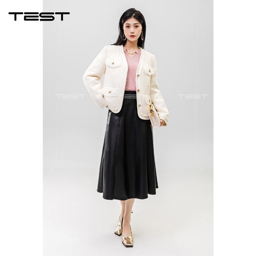 冬上新小香风优雅温暖羽绒服2234106 商品图4