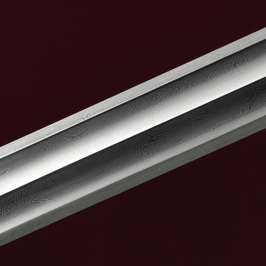 大明七星剑 沈州作品 沈广隆剑铺 龙泉沈广隆宝剑传统剑收藏剑sgl-2016 未开刃 商品图4